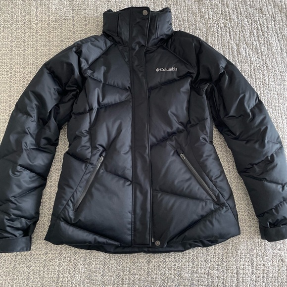 Columbia Black Insulated Jacket - Picture 1 of 6
